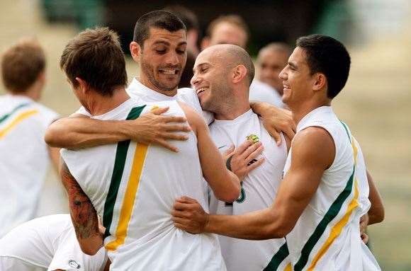 johnaliosi4 Aloisi – and everyone else – in Socceroos camp in ‘07.