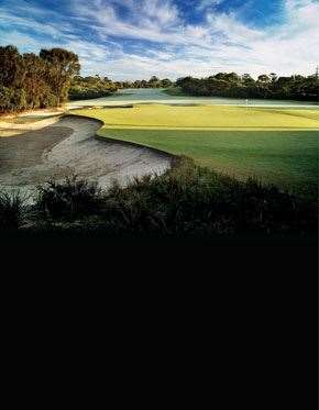 Royal Melbourne’s 9th hole, is a brilliant stretch.