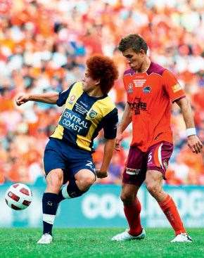 Central Coast Mariners- Mustafa Amini play