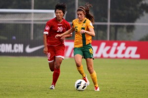 DPR Korea stun the Young Matildas in the opening match | Credit: Ann Odong