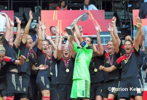 Her first title as captain | Credit: Marion Kehren