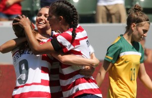 Catley set to be teammates with one of the best strikers in the world Alex Morgan | Credit: TWG