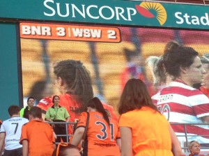 Watching the Roar at Suncorp | Photo: Supplied