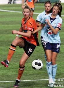 Striker Larissa Crummer has made her presence felt despite limited game time | TWG