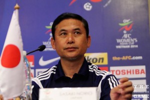 Japan coach Norio Sasaki looking to guide his team to their maiden title