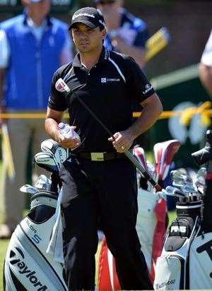 Json Day gets in some practice on course on the eve of the first round at Royal Liverpool. PHOTO: Getty Images.