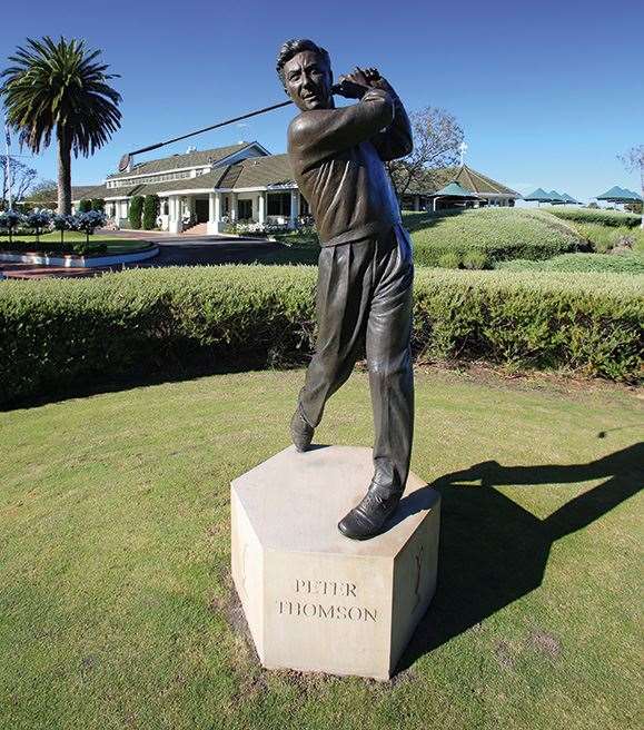 Walk in the footsteps of five-time Open champion, Peter Thomson at Victoria Golf Club.