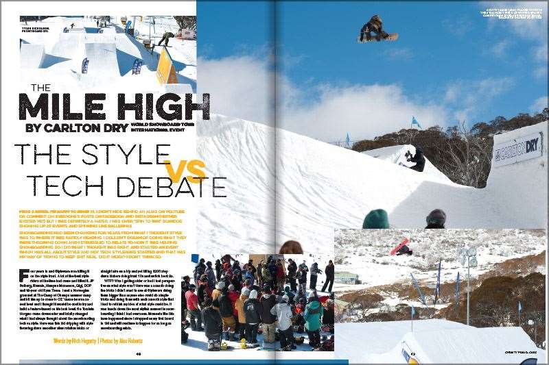 The Mile High by Carlton Dry 2014 report and Style vs Tech Debate. Photos by Alex Roberts
