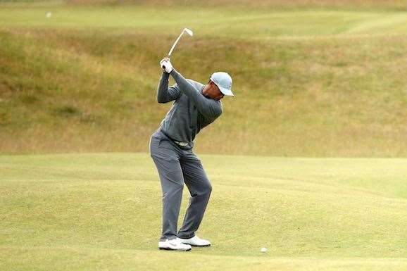 Woods says his ball-striking is better than at any time during the past two years. PHOTO: Streeter Lecka/Getty Images.