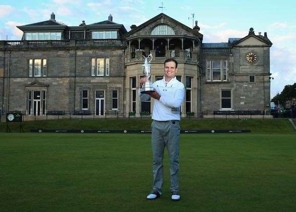 Zach Johnson is in rare company as a winner of the Masters at Augusta and The Open at St. Andrews. PHOTO: Andrew Redington/Getty Images.