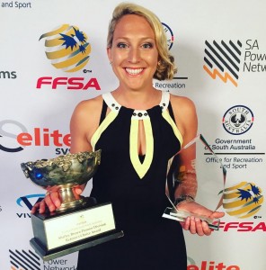 38 goals saw her awarded the 2015 Golden Boot and Player of the Year