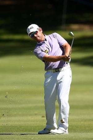 Louis Oosthuizen has missed just two greens in regulation through 36 holes of this tournament. PHOTO: Paul Kane/Getty Images.