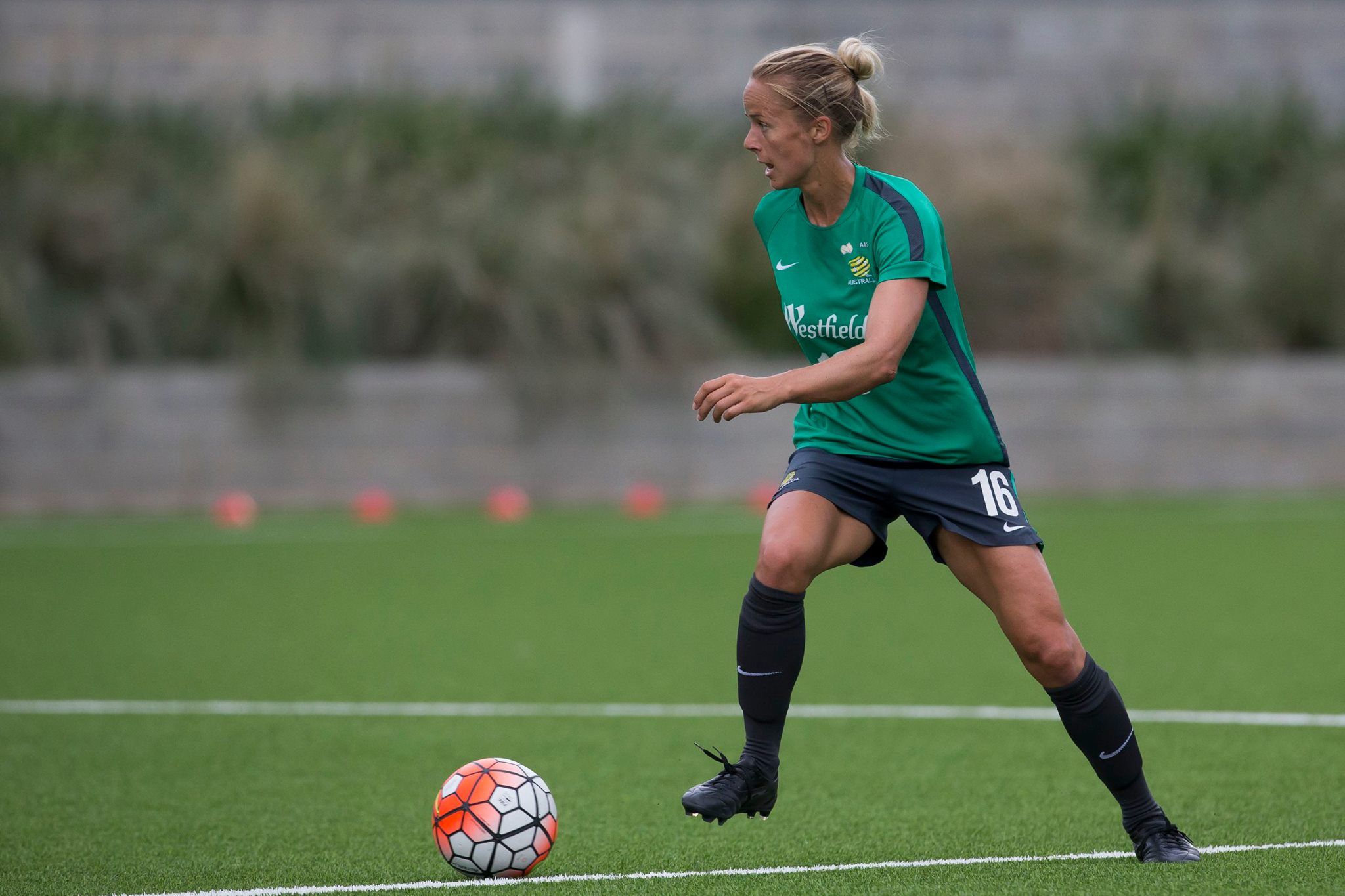 Luik returns to the Matildas after a four year absence with injuries (Photo: Damian Briggs / Football NSW)