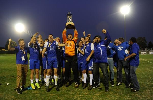 Canberra Olympic  win 2015 PS4 NPL Grand Final (Photo: Capital Football)