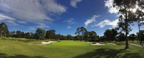 The green and its surrounds on the par-4 17th is a fine example of Grant’s new work.