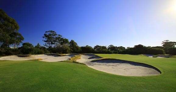 Royal Melbourne West course. PHOTO: Brendan James