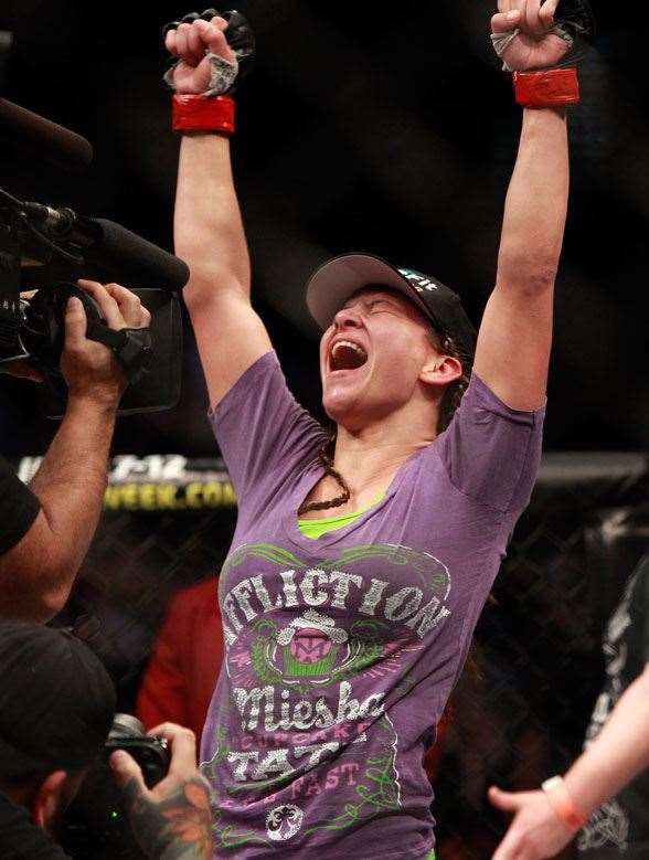 New Bantamweight Champion - Miesha Tate (Photo by Getty Images)