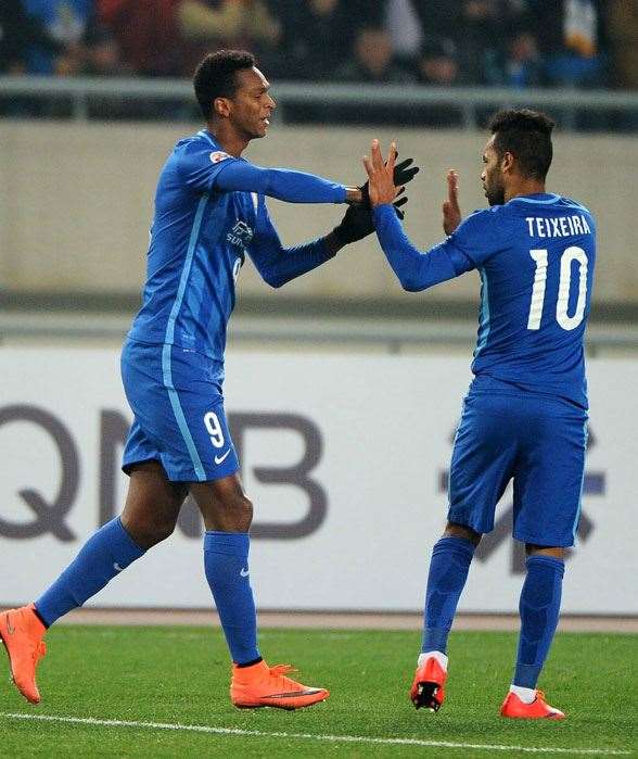 Alex Teixeira - Jiangsu Suning - $75m from Shakhatr Donestk. (Photo by Getty Images)