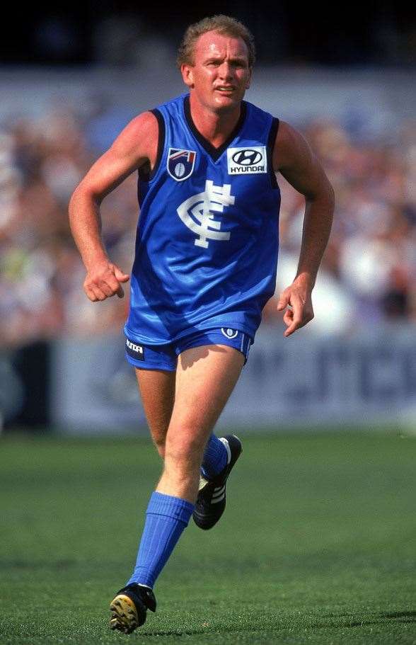 The Carlton kit promoting the new color M&M in 1997(Photo by Getty Images)