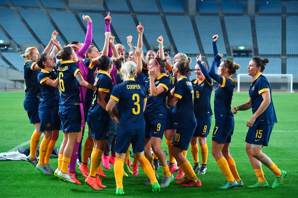 Plenty to dance about: Australia has is set to dethrone Japan as AFC's no. 1 (Getty Images)