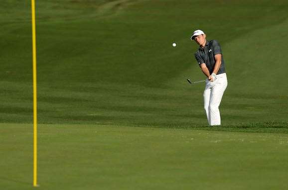 Debutant Cam Smith is spending his practice rounds gathering all the information about Augusta he can collect. PHOTO: Mike Lawrie/Getty Images