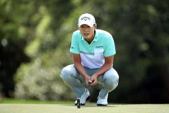 Danny Lee is the leaderboard surprise packet, as the Kiwi sits at two-under and within striking distance. PHOTO: Andrew Redington/Getty Images
