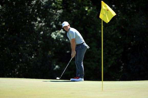 Rory McIlroy looms as Jordan Spieth’s nearest and most potent challenger. PHOTO: David Cannon/Getty Images
