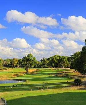 The realigned 10th hole has also been beefed up with new bunkering. PHOTO: Brendan James/Golf Australia magazine