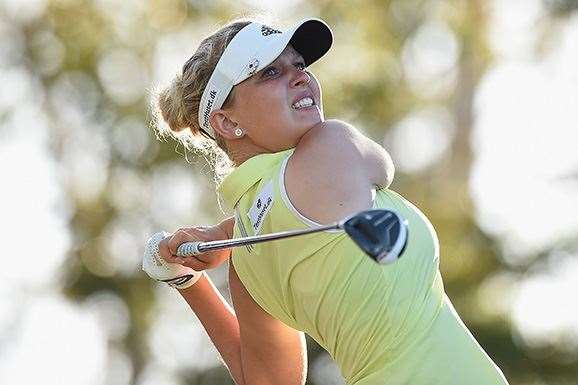 Nanna Koerstz Madsen's final round 65 was too strong for Stacey Keating. PHOTO: Matt Roberts/Getty Images.