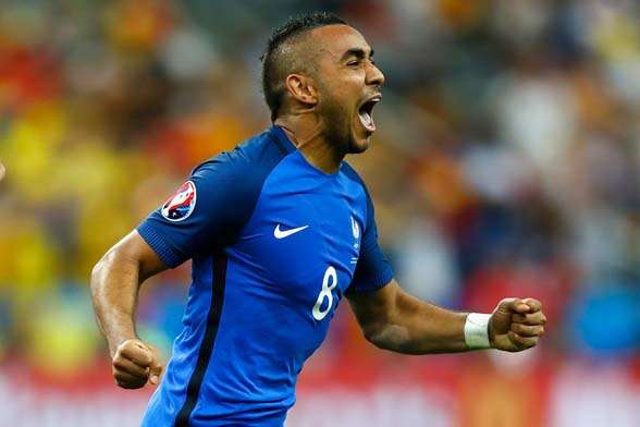 Dimitri Payet saves the day for the French. (Photo by Getty Images)