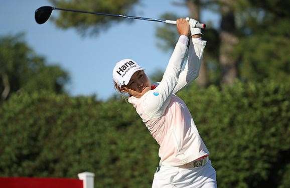Minjee Lee started strongly but faded over the weekend. PHOTO: Leon Halip/Getty Images.