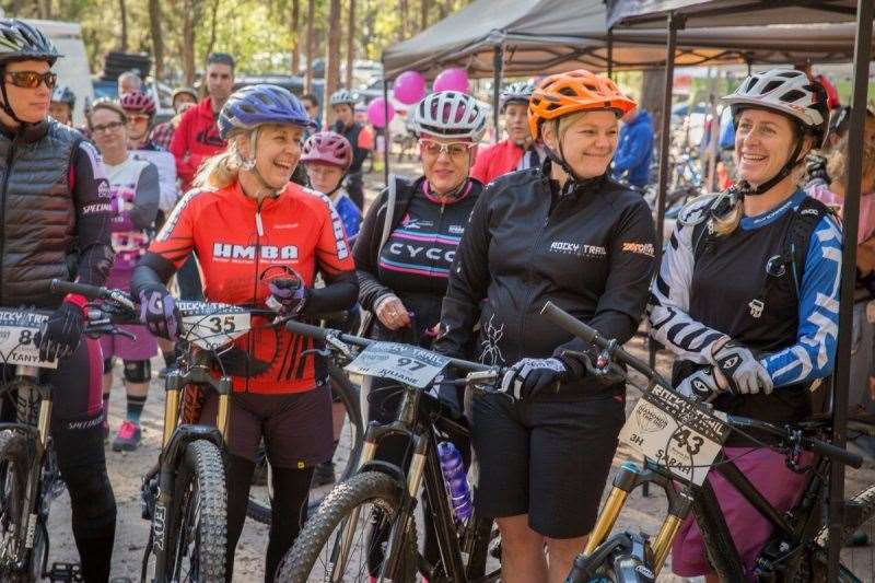 Rocky Trail Entertainment's Diamonds in the Dirt all-women mountain bike race at Awaba
