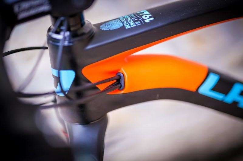 Internal routing is made easy with the new frame design.