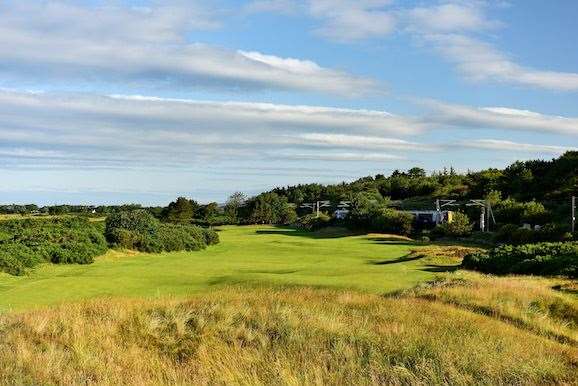 The Railway hole is 490 yards between gorse and the railway tracks. PHOTO: David Cannon/Getty Images.