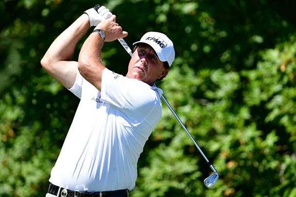 Phil Mickelson. PHOTO: Stuart Franklin/Getty Images.