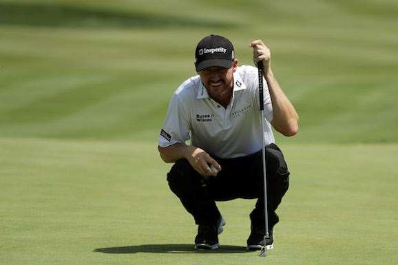 Jimmy Walker made six birdies in his round of 65, to lead Emilliano Grillo, Martin Kaymer and Ross Fisher by one stroke. PHOTO: Streeter Lecka/Getty Images.