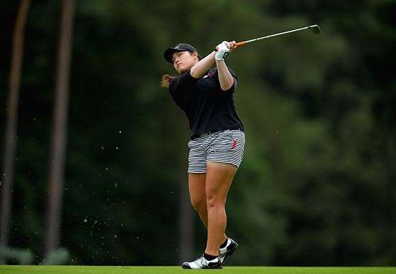 Jutanugarn's game from tee to green was particularly strong at Woburn. PHOTO: Tony Marshall/Getty Images.