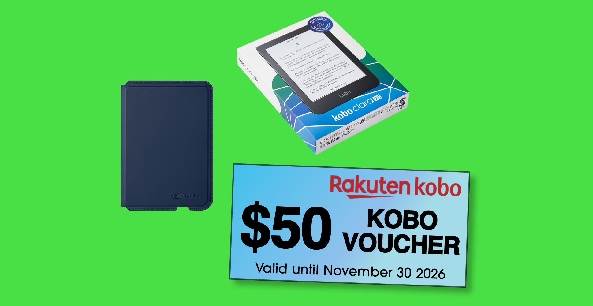 Kobo Clara 2E Prize Pack Giveaway KZone