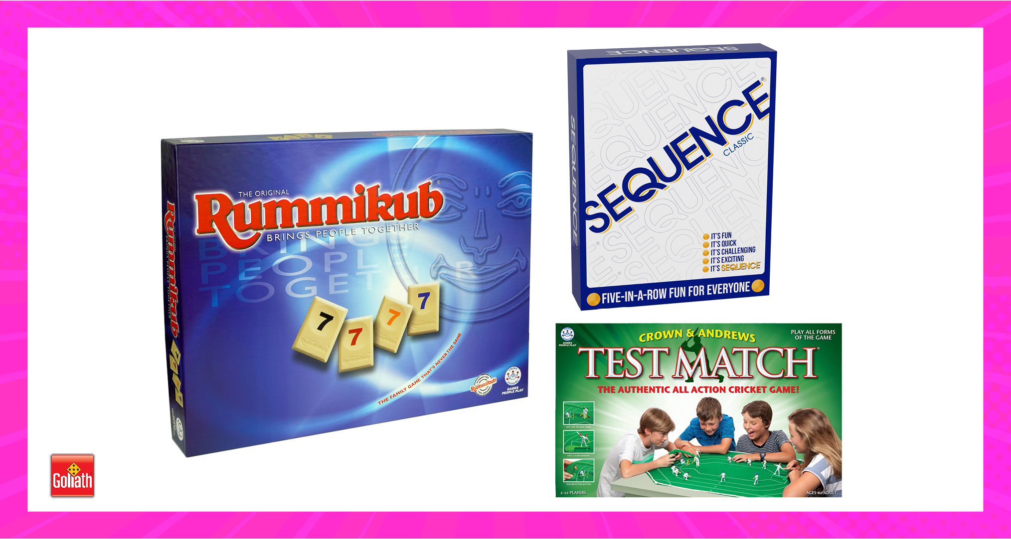 GOLIATH - COMBO SET TOPPLE&TUMBLE - 2 GIOCHI IN 1 - GIOCO IN | FindTheDeal