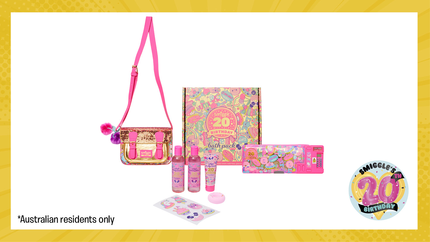Smiggle 100 20th Birthday Gift Card Giveaway Total Girl