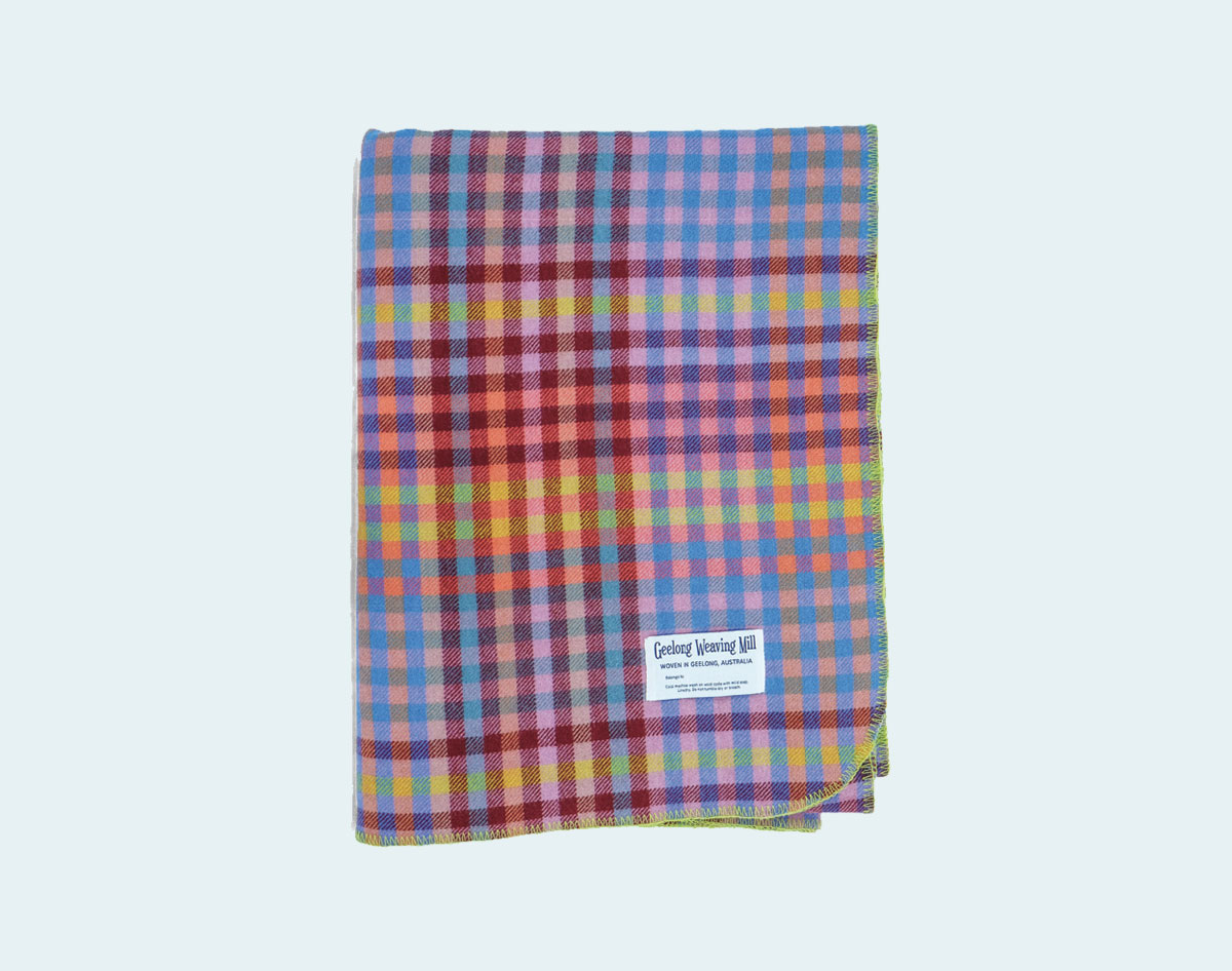 geelong weaving mill blanket • frankie magazine • australian fashion