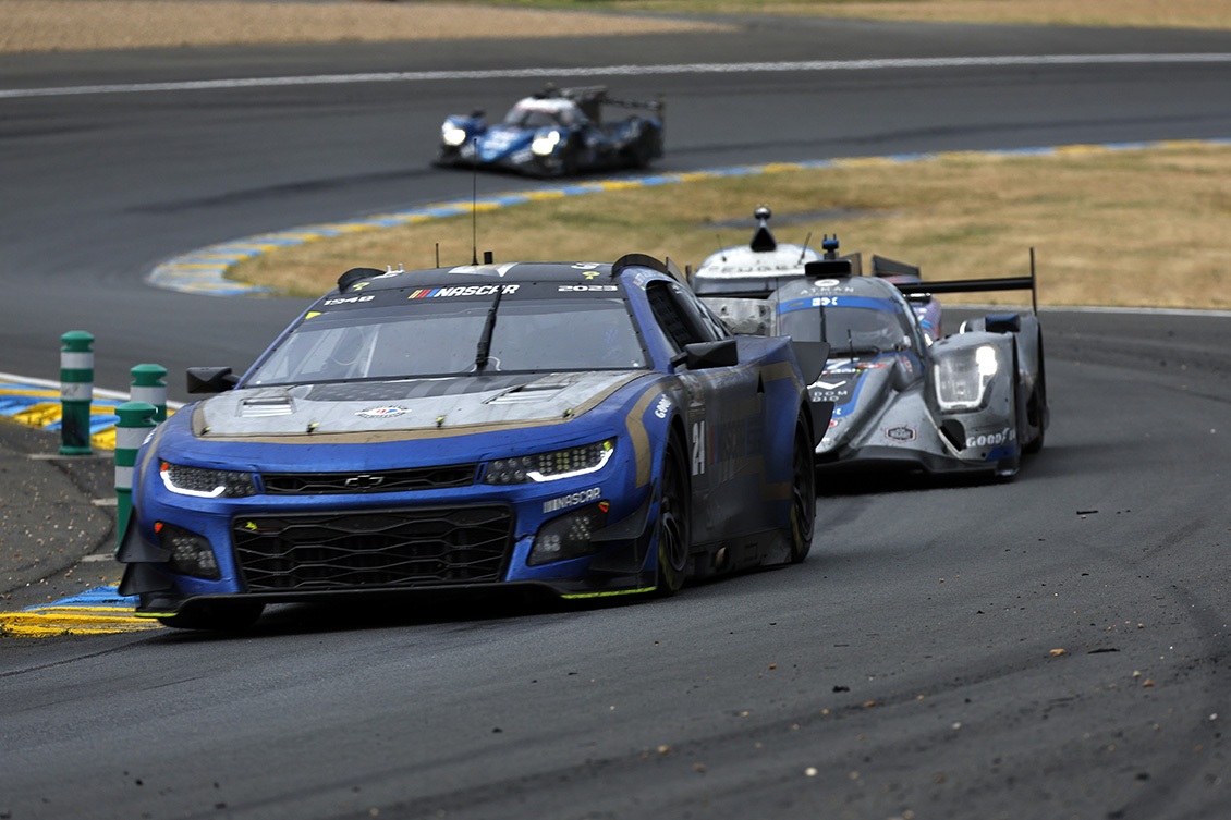 NASCAR Next Gen car takes on 24 Hours of Le Mans race in France