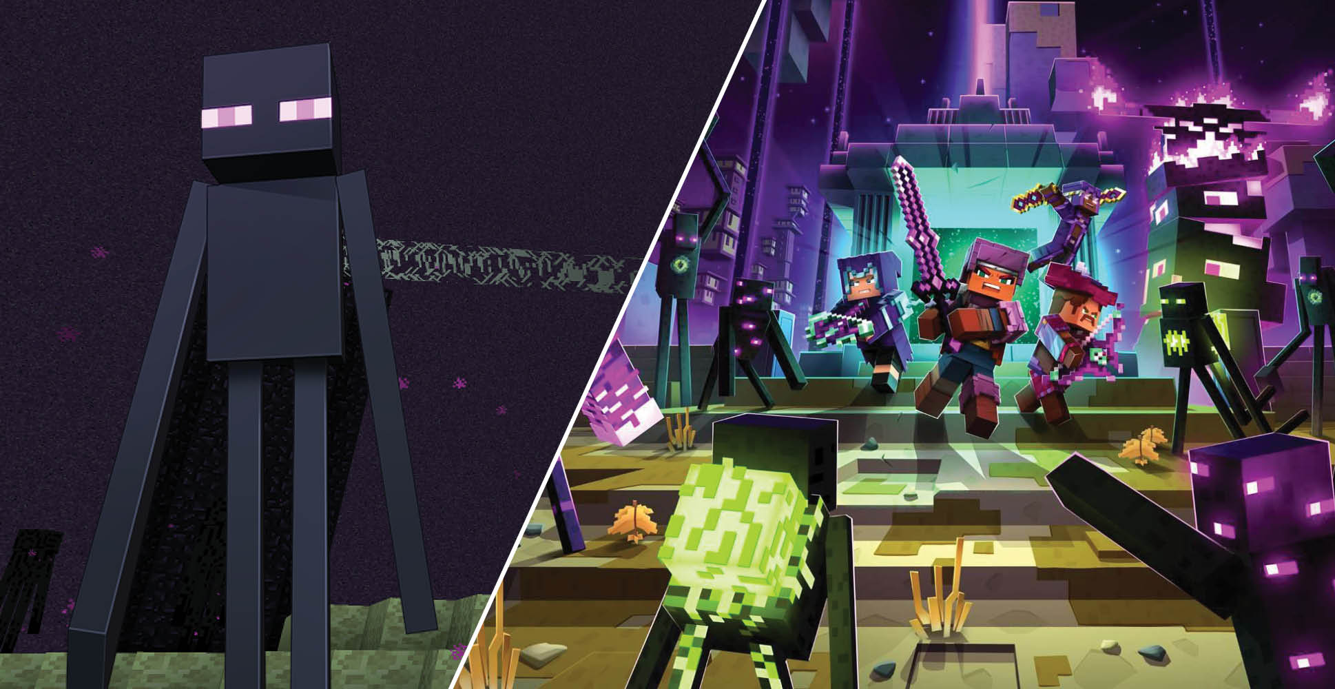 Take on Enderman in Echoing Void, the next DLC for Minecraft