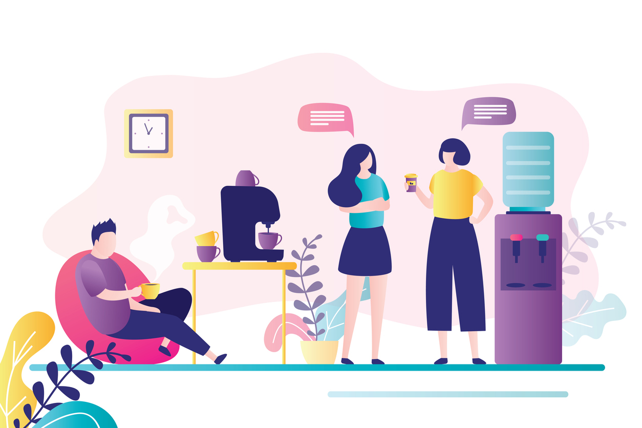 Water cooler moments are still vital in a hybrid work world Partner