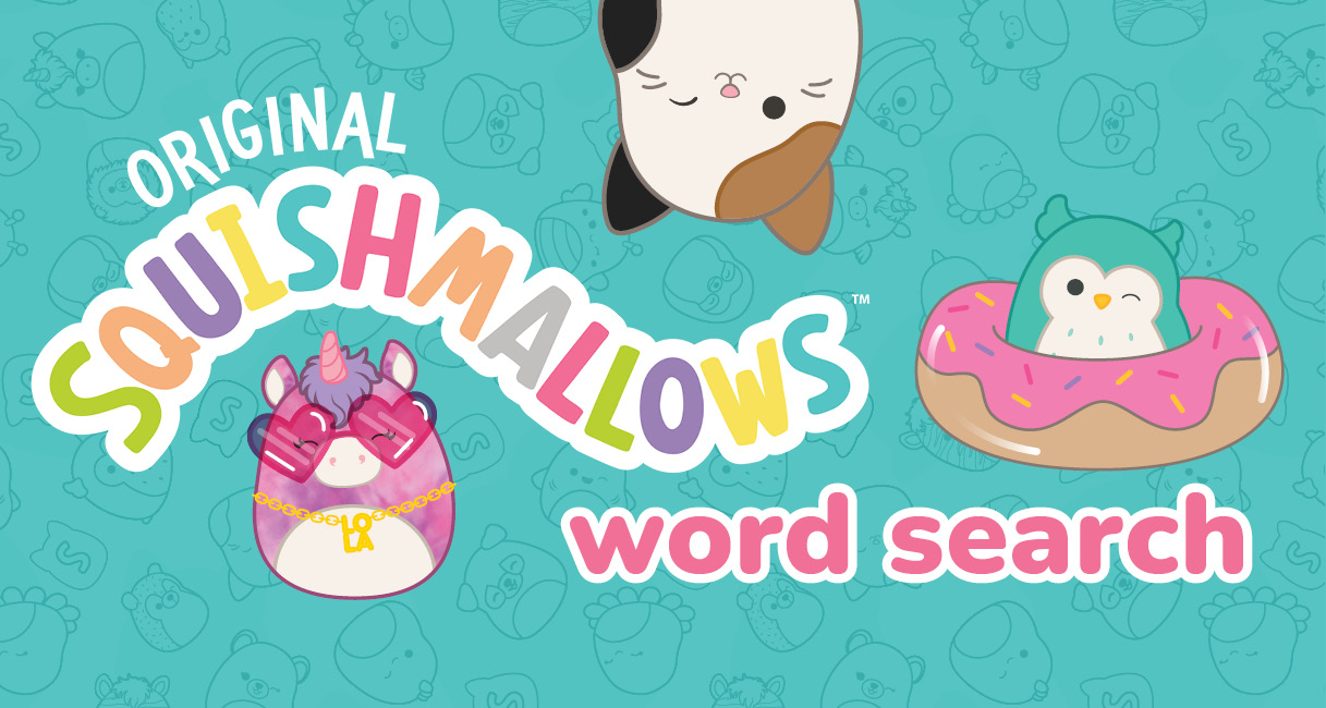 Can you complete this Squishmallows word search? – Total Girl