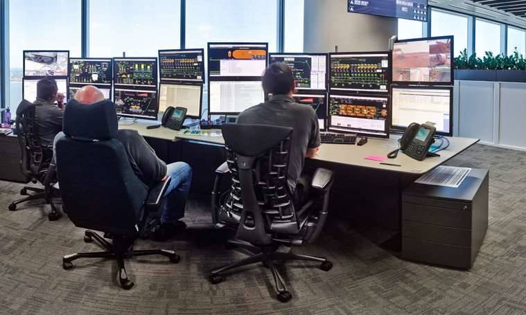 Photos: Inside BHP Billiton's IROC control centre - Hardware ...