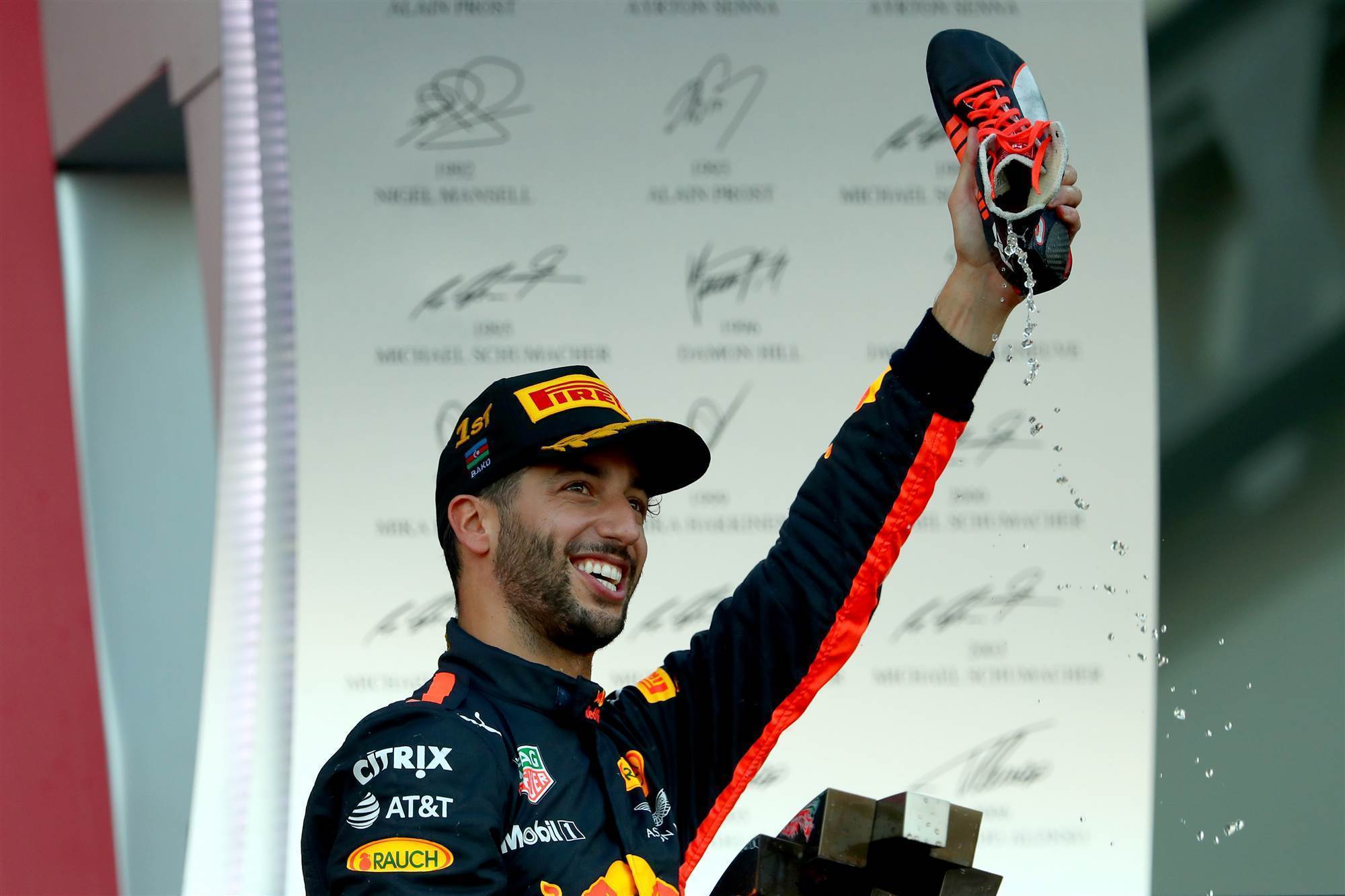 Pic gallery: Daniel Ricciardo wins Baku F1 - Motorsport - Inside Sport