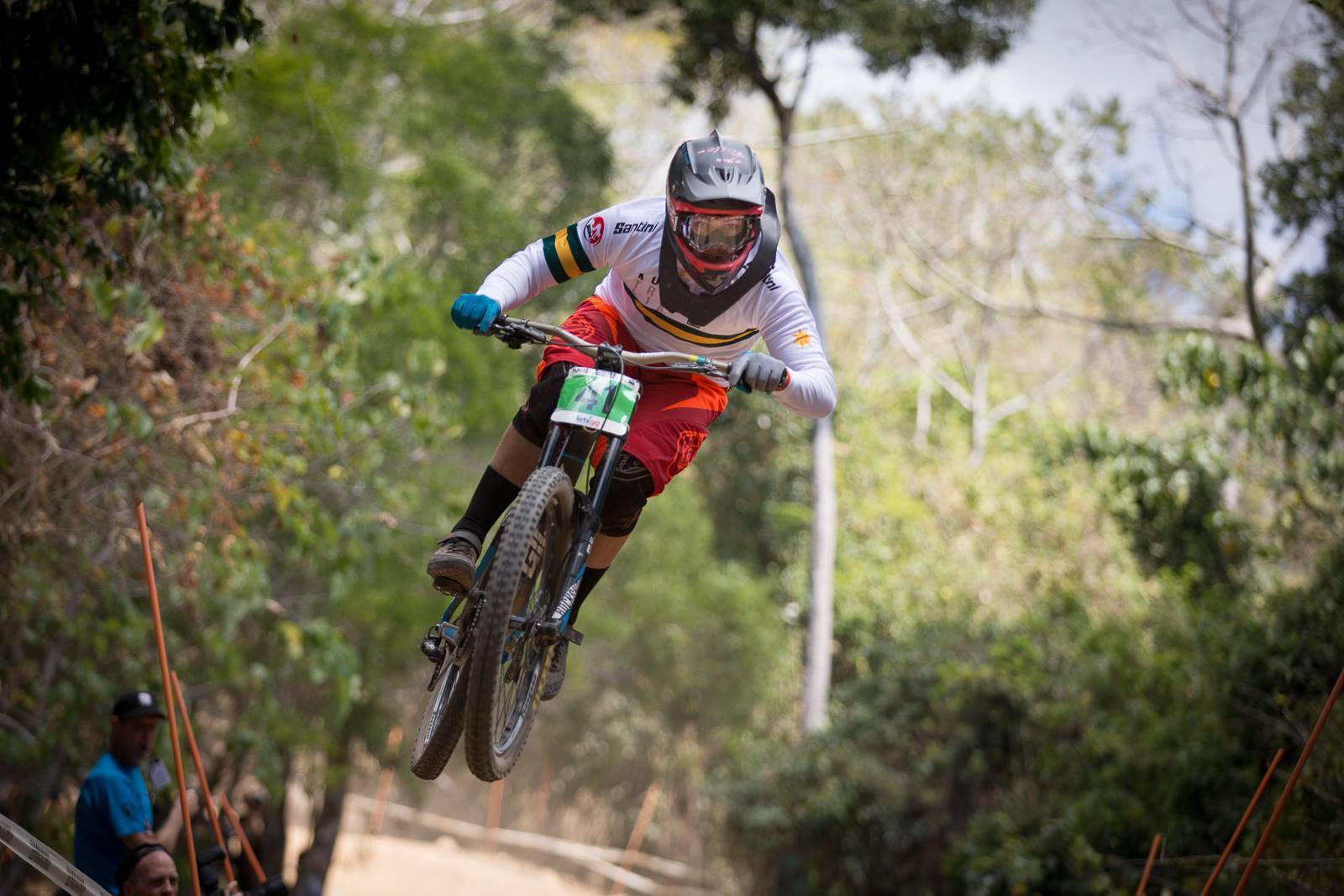 First test of speed - Downhill timed practice - Australian Mountain ...