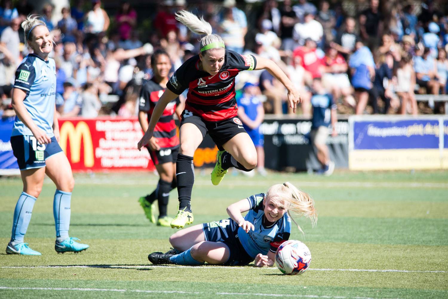 WLeague Sydney FC v Western Sydney Wanderers derby pic special  FTBL