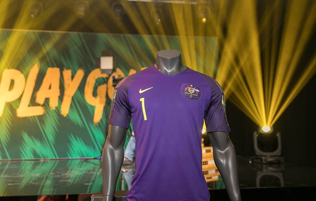 socceroos training jersey